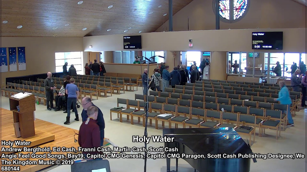 2026.1.11 Sunday Worship at Immanuel Lutheran Church in Mt. Pleasant, MI.