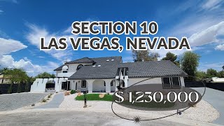 Vegas Luxury | $1,230,000 Home in Desirable Section 10 Neighborhood | Designer Remodel on 1/2 Acre!