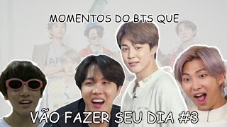 Momentos engraçados do BTS que irão fazer seu dia #3