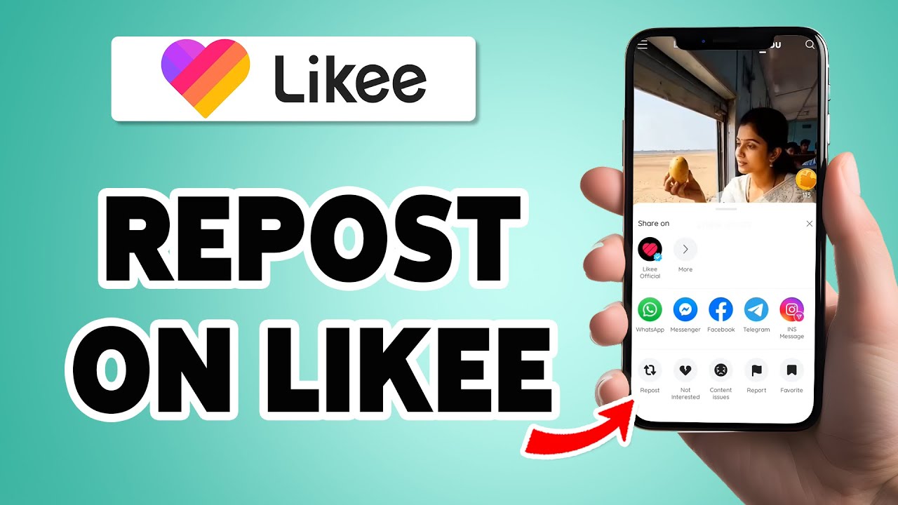 Как сделать репост в Likee в 2026 году | Руководство по репосту видео в Likee | Приложение Likee