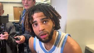 Full UNC RJ Davis Post-Alabama Interview | Inside Carolina Update