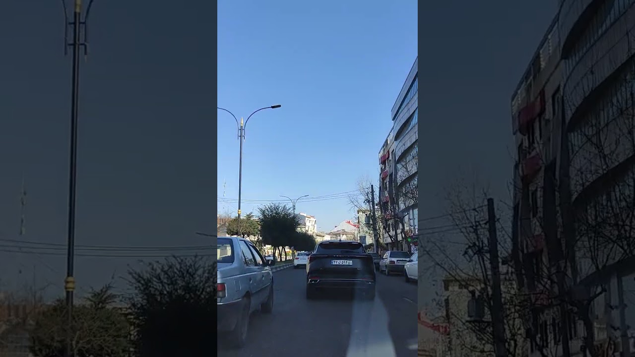 خیابان های رشت خیلی جذابن،امروز ۱۷ دی ماه ۱۴۰۴ هست و من قراره هر روز براتون پست بذارم