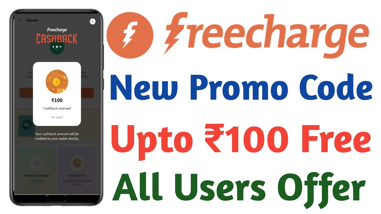 Freecharge New Promo Code || FreeCharge Promo Code || FreeCharge Offer || Today Recharge Offers