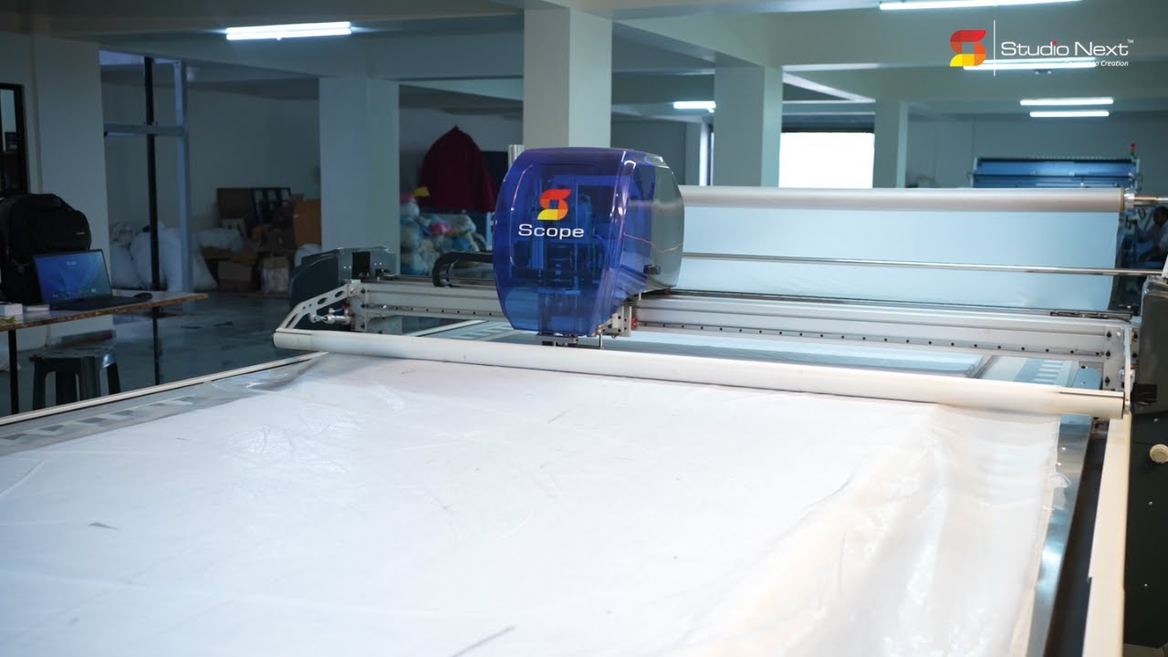 Automatic Fabric Cutting Machine   SCOPE by Studio Next