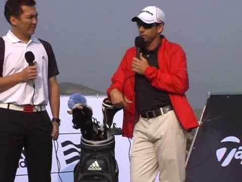 Sergio Garcia at Hong Kong's Kau Sai Chau