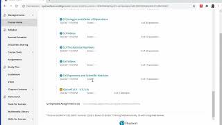 Math1332 eCampus and MyMathLab Tour