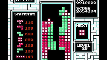 [TAS] NES Tetris “Fastest Crash%” Version 4.0 Preview 7