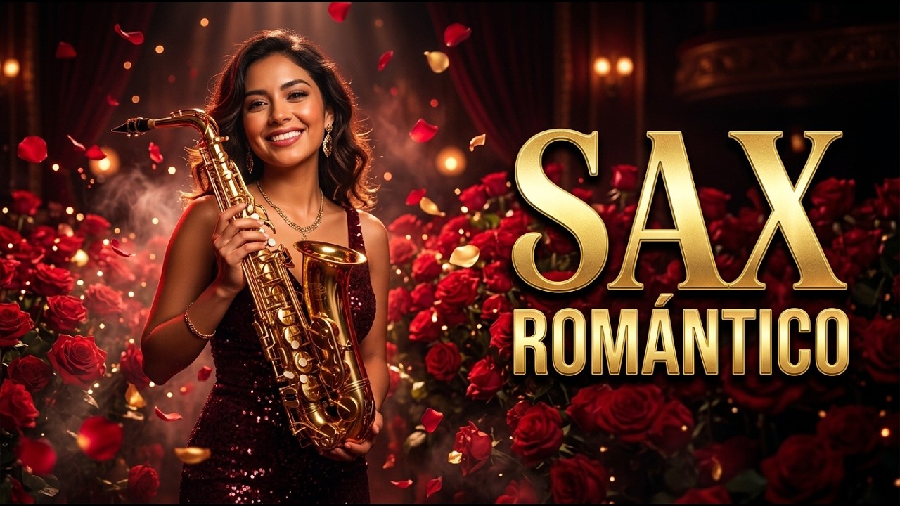 Sax Romántico para Dormir Profundamente y Relajarse con Música Suave Nocturna Toda la Noche