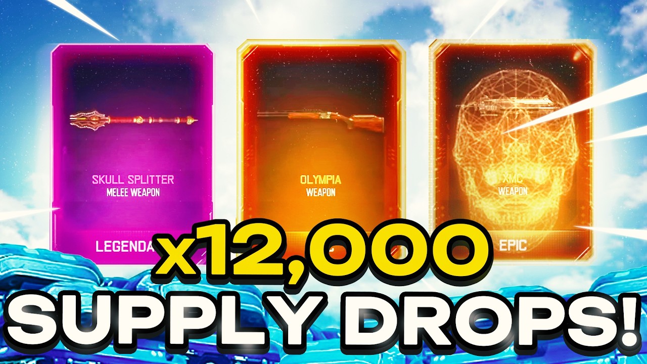 I Opened 12,000+ BLACK OPS 3 RARE SUPPLY DROPS... (10 Years Later)