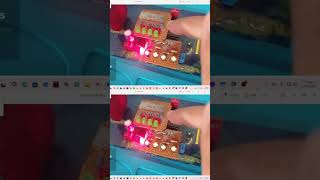 8xLED tracer sequence tutorial with PIC16F877A. #electronics #circuit #control #engineering