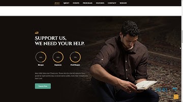 Shaha Islamic Centre WordPress Theme + RTL      Cameron Aoi