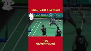 Aksi Fajar Alfianmrian Ardianto Melawan Pasangan China