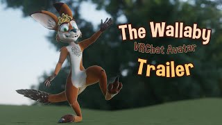 TheWallaby - wallaby/kangaroo VRChat Avatar base and VTuber - Trailer