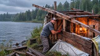 Restoring an Old Fishing Cabin by the River | Part 2