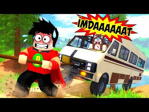 AYBÜKE İLE KAMP YAPTIK ORTALIK KARIŞTI !! Roblox RV Cooked