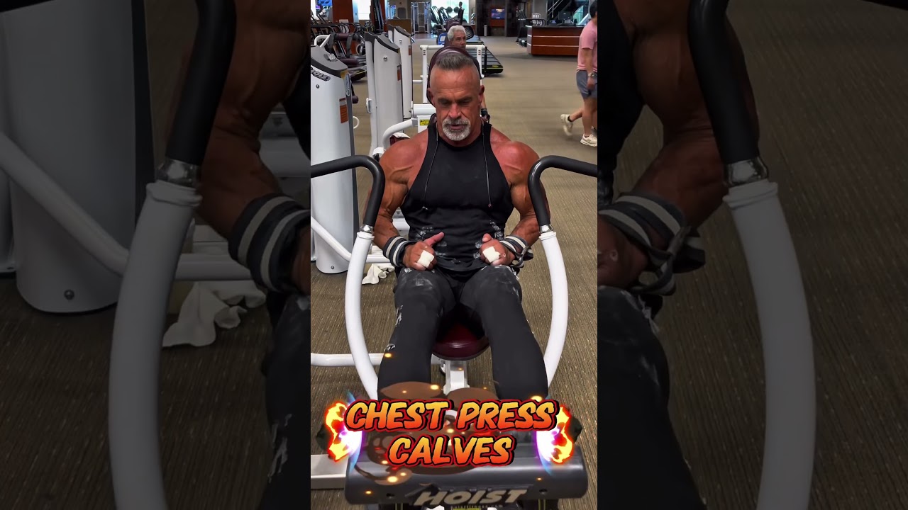 CALVES CHEST PRESS CALVES #workout #muscle #motivation #exercise #pump