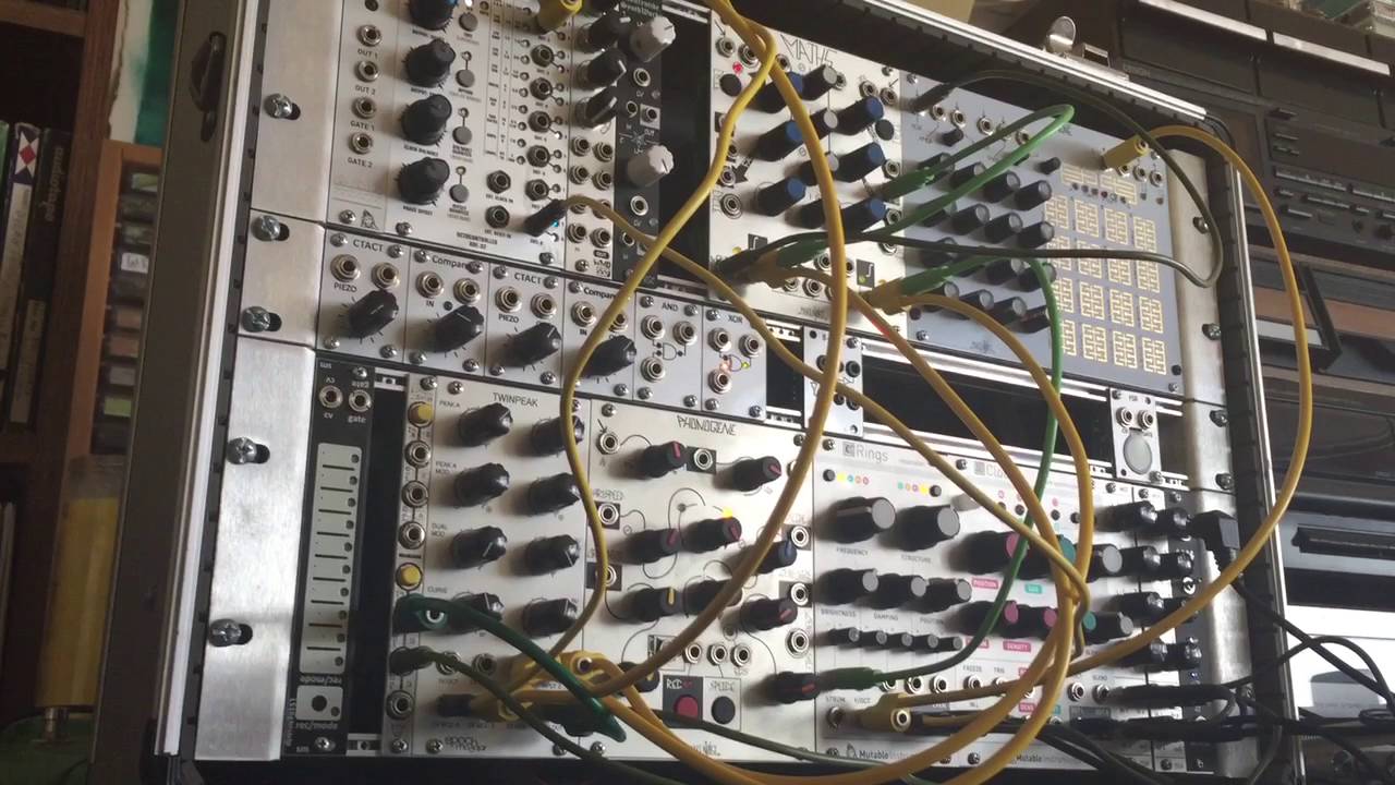 Rings drone (eurorack modular synth) YouTube