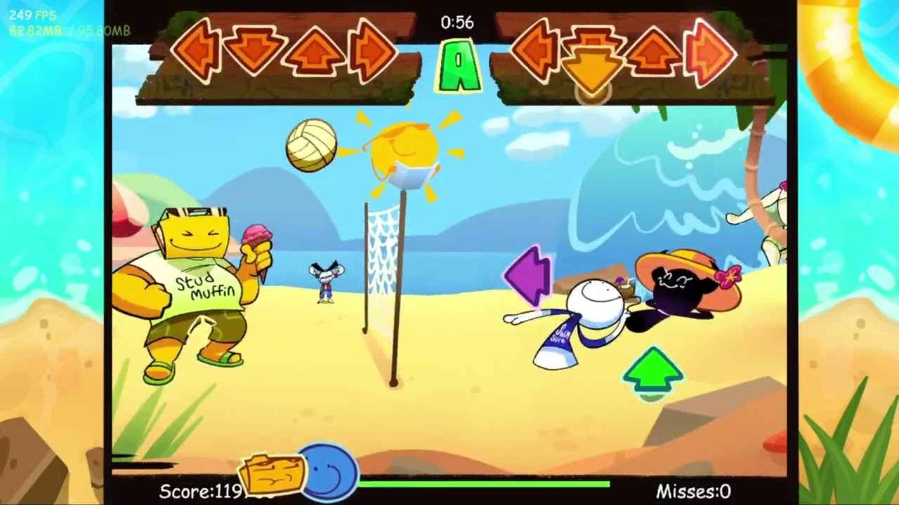 FNF - VS. Bob Deluxe (Bob's Beach Day) - Seashore