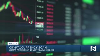 Cryptocurrency scam costs woman and father nearly $400,000