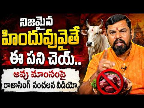 మటన్ బిర్యాణీ ఇంట్లో తినండి | MLA Raja Singh Sensational Reaction on Adulterated Meat | hmtv - HMTVNEWS