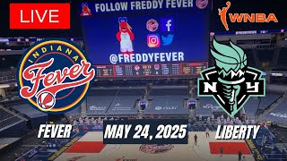 WNBA LIVE! New York Liberty vs Indiana Fever | Regular Season 2025 May 24, 2025 2K Live Today