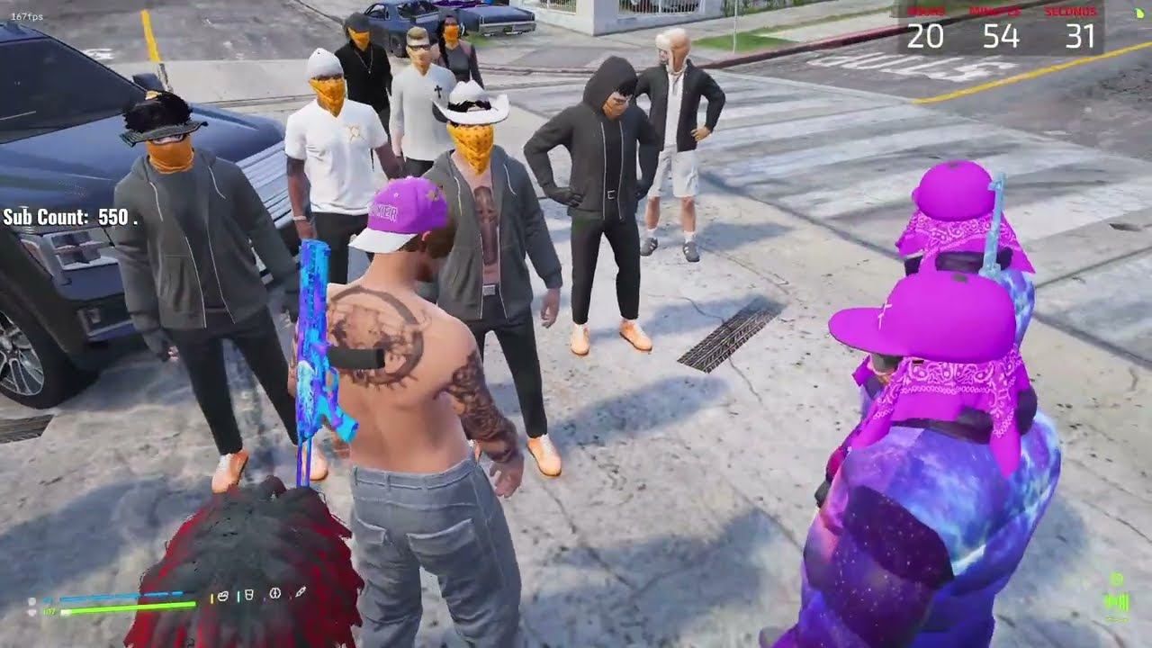 Saints Pull up to Esb Block to End the War | Prodigy Rp 2.7