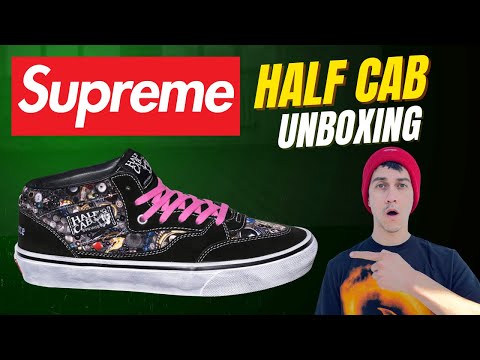 Unboxing the Mike Kelly x Supreme Half Cab - YouTube