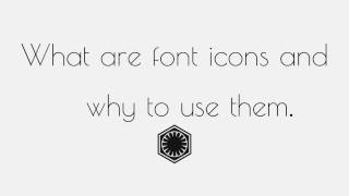 What Are Font Icons and Why To Use Them? - TheMindSpeaks