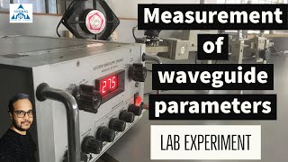 Measurement of waveguide parameters || microwave lab experiment