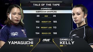 Mei Yamaguchi Vs. Danielle Kelly One Championship Full Fight