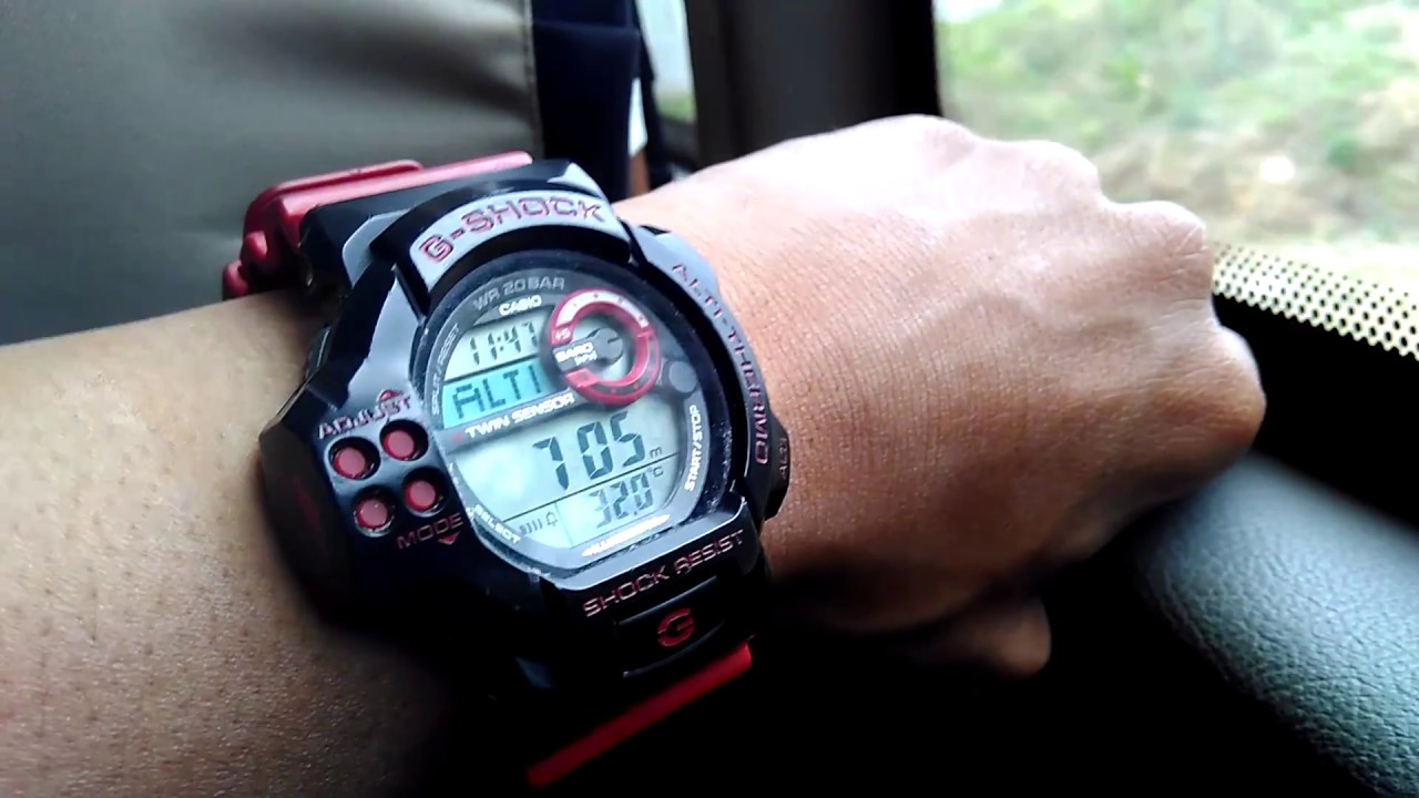 g shock altimeter