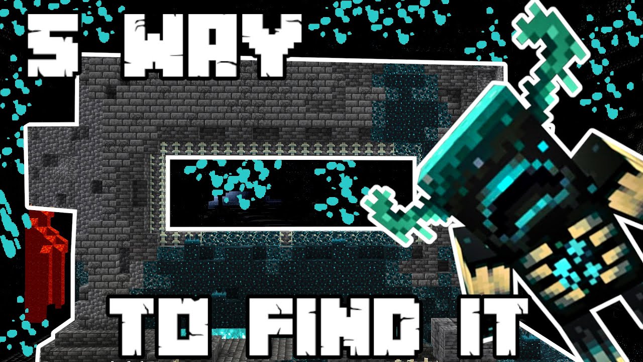 TOP 5 WAY to FIND the Deep Dark City on 1.19 Minecraft - YouTube