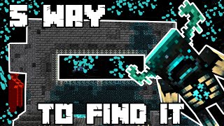 TOP 5 WAY to FIND the Deep Dark City on 1.19 Minecraft