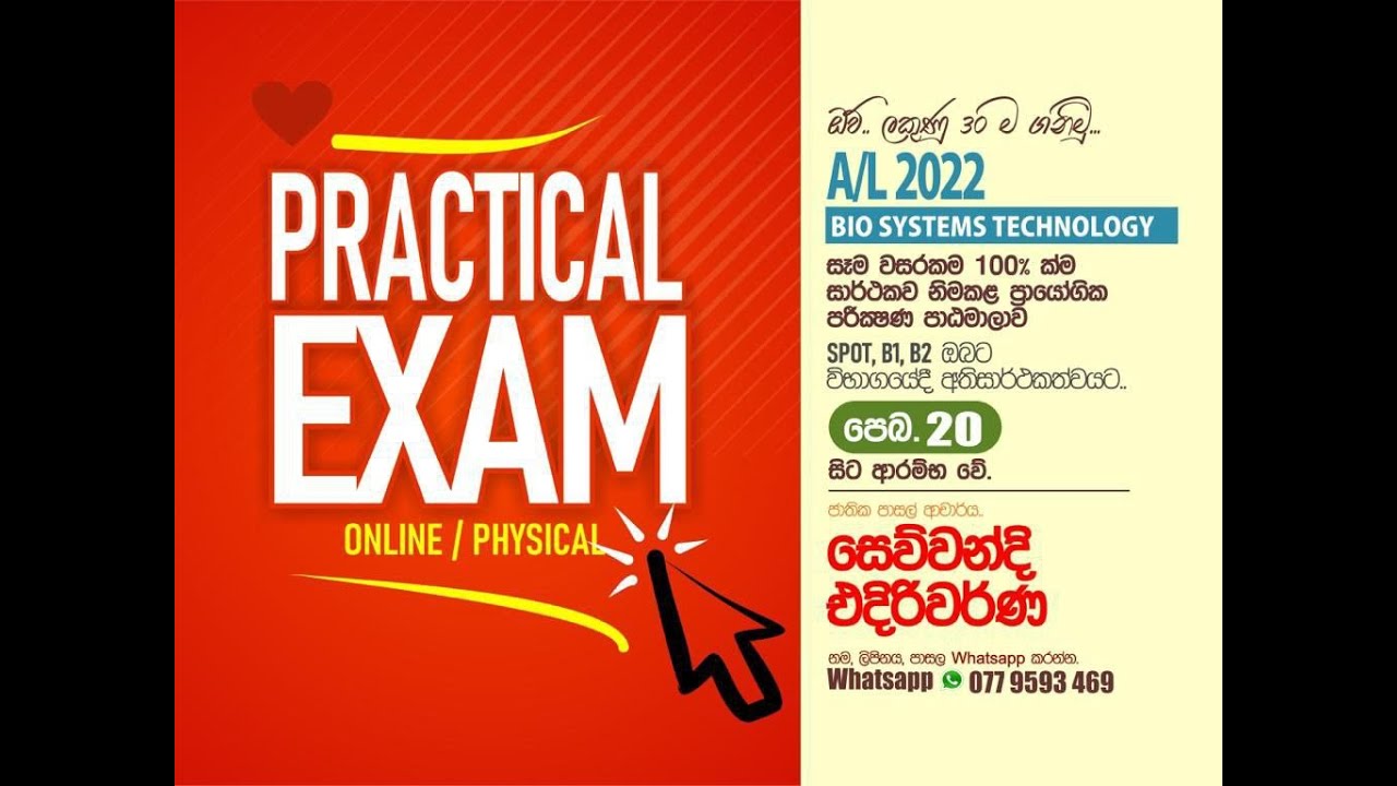 BST 2022 practical කොහොමද කරගන්නෙ? - YouTube
