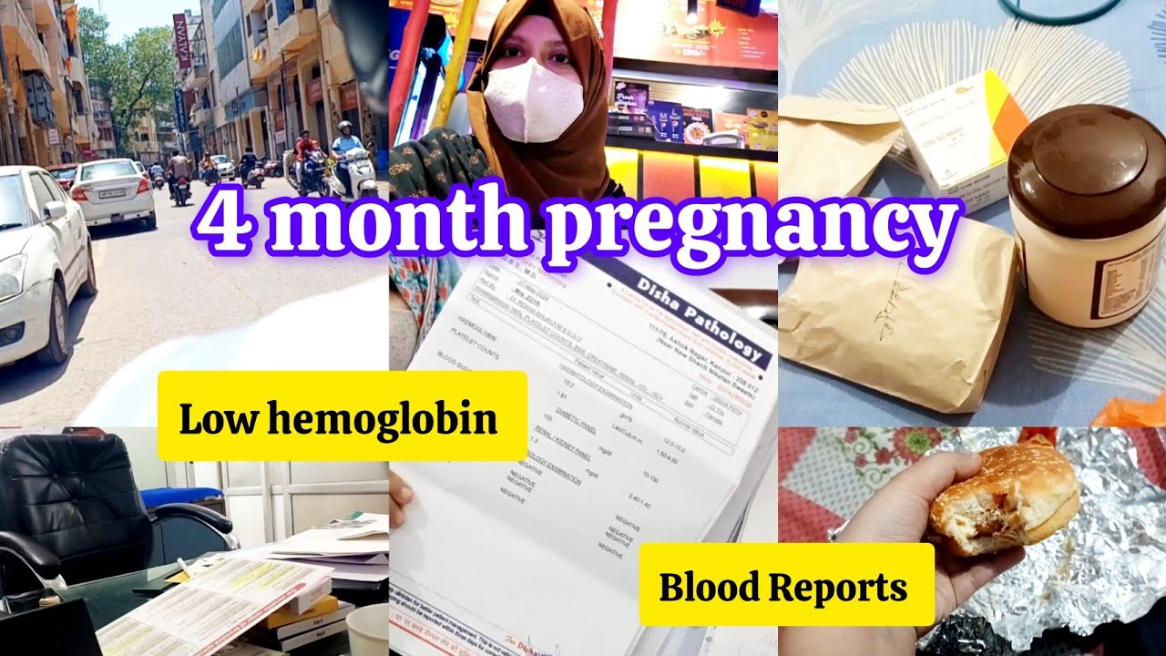 4 MONTHS Dr Visit 🫰🏻|| Blood Test Reports || Pregnancy 🧿