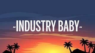 Video thumbnail of "Lil Nas X & Jack Harlow - INDUSTRY BABY (Lyrics)"