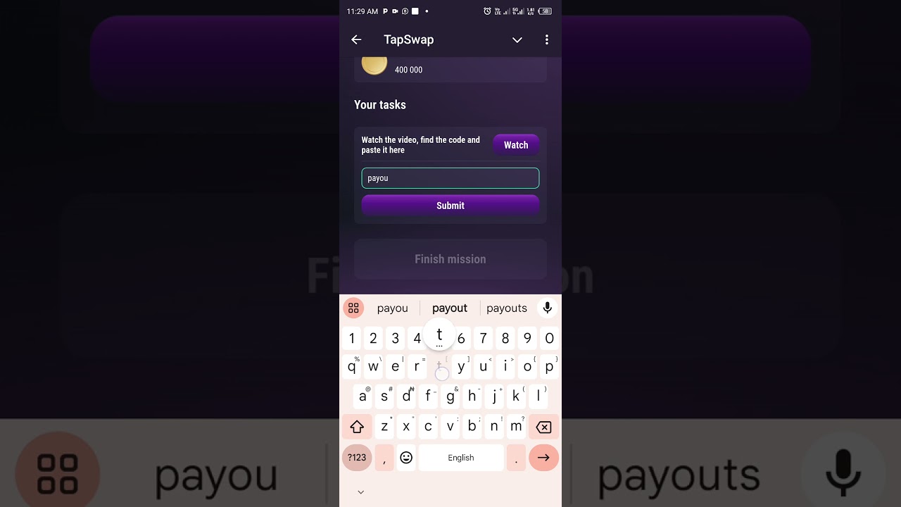 TapSwap video code : how to create your own coin 