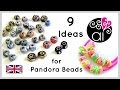 9 Ideas for DIY Pandora Beads | Polymer Clay Tutorial | English Version