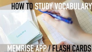 HOW I STUDY KOREAN VOCABULARY (Using Apps and Flash Cards) screenshot 2