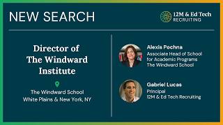 Interview with the Associate Head of School for Academic Programs at The Windward School