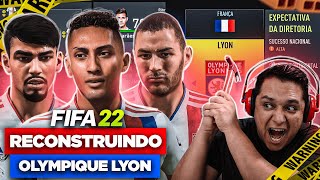 RECONSTRUINDO O LYON!! FIFA 22 Modo Carreira!! 