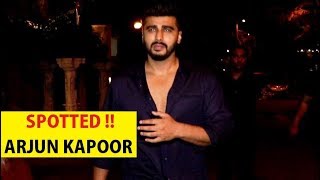 Arjun Kapoor SPOTTED At Sonam Kapoor's House
