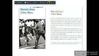 Chien Blanc Romain Gary
