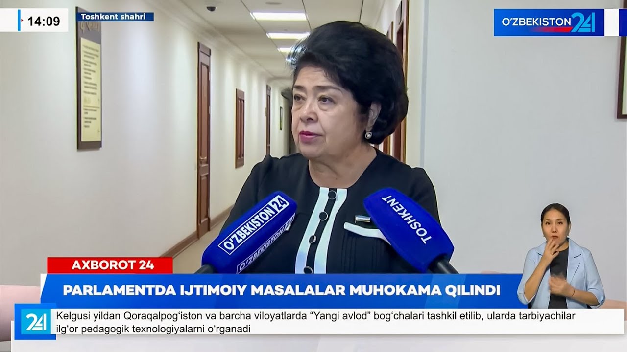 Senat a’zosi Gulnora Ma’rufova Toshkent viloyati maktablarida o ...