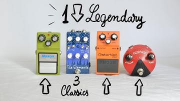 PoP Raws | Dr Scientist The Elements! | Sound like Maxon VOP9, Boss DS-1, Dunlop Ge Fuzz Face