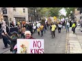 ‘No Kings’ march in Uptown Kingston, NY