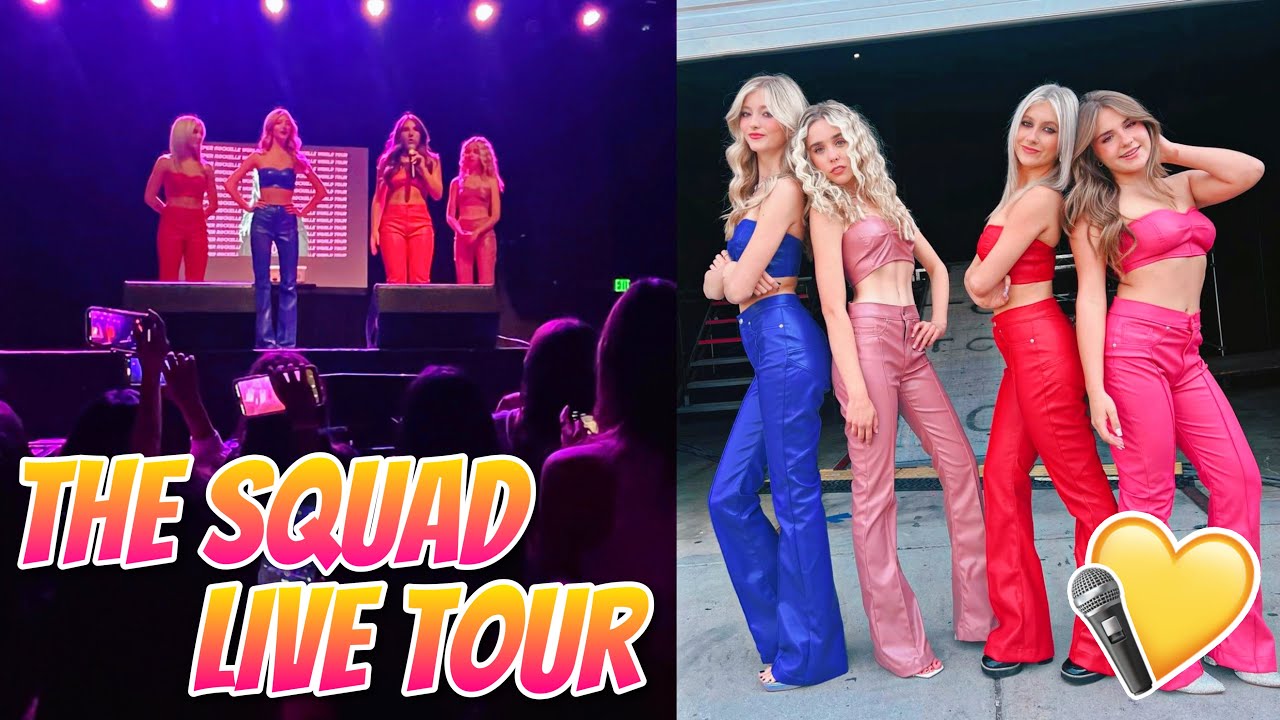 PIPER ROCKELLE TOUR!💛 | Salt Lake City and Sacramento | The Squad