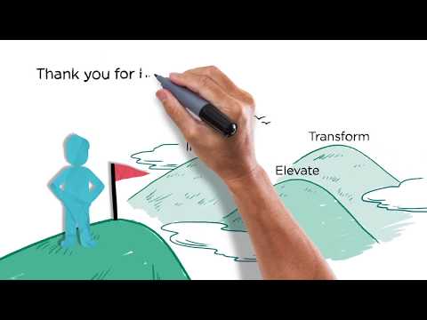 KVC Health Systems impact report 2D whiteboard animation