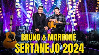 BRUNO \& MARRONE - BAR SERTANEJO 2023🔴 CHURRASCO E MODÃO 2024