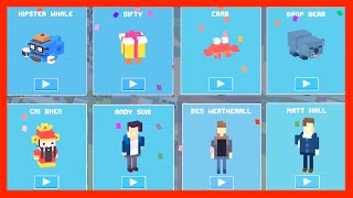 Unlock ☆ Original 8 ☆ Mystery Characters Crossy Road. From ✿ Hipster Whale ✿ to ☆ Cai Shen ☆ screenshot 4